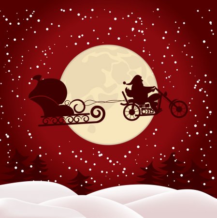 Biker Santa